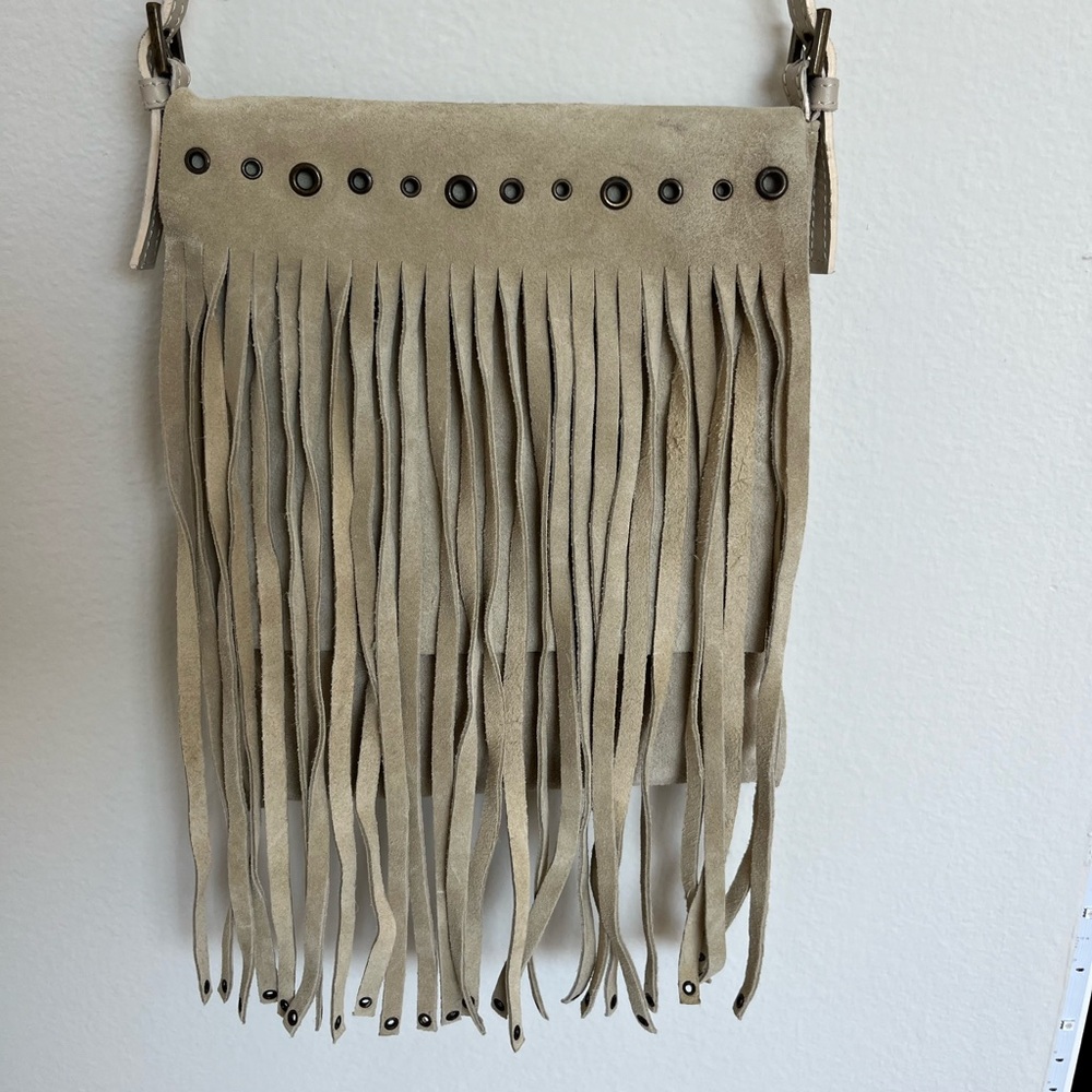 Caterina Lucchi Beige Italian Leather Cross-body